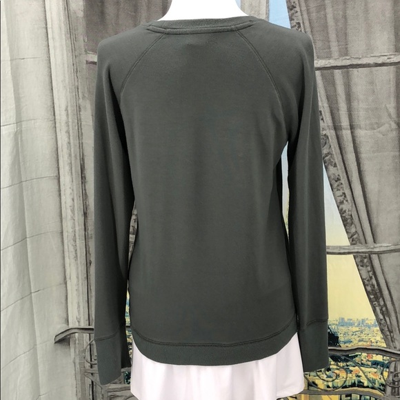 Athleta Criss Cross Wrap Front Sweatshirt Size XS - Picture 5 of 8